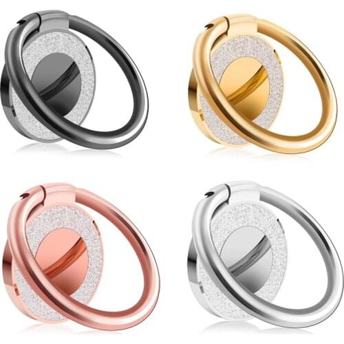 Universal Phone Holder Buckle Rotatable Cellphone Bracket Finger Ring Stand For iPhone 12 Pro Max Mini Android Smartphone