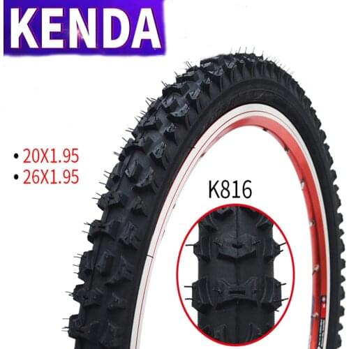 Kenda K816 Non-slip MTB Bicycle Tire Mountain Cycling Bike Tires tyre 20*1.95/26*1.95 pneu bicicleta Kenda/maxxi interieur