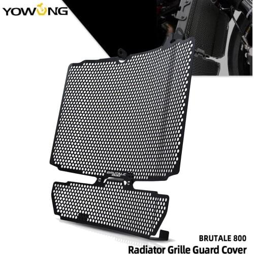 Motorcycle Radiator Guard Protector Grille Grill Cover For MV Agusta Brutale 800 Radiator Oil Cooler Guard 2016 2017 2018 2019