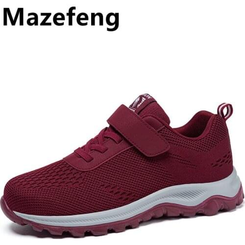 Womens Sneakers Spring Ladies Flat Shoes Casual Women Vulcanized Women 2021 Summer Light Mesh Breathable Female Running Shoes