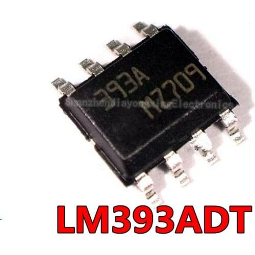 10PCS/LOT LM393ADT 393A LM393 SOP8 New original spot hot sale