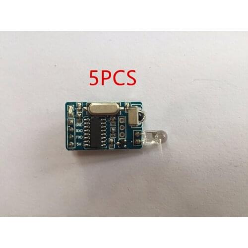 5PCS 5V IR Infrared Remote Decoder Encoding Transmitter Receiver Wireless Module Quality in Stock for arduino
