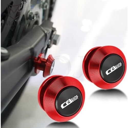 Motorcycle Accessories Swingarm Sliders Spools Swingarm Stand Screws Protector For Honda CB650F CB 650F CB 650 F 2014-2018 2019