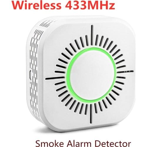 Tuya WiFi Smoke Alarm Fire Protection Smoke Detector Smart Home Wireless 433MHz Security Alarm Sensor Work With Sonoff RF