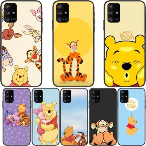 Winnie warming Phone Case Hull For Samsung Galaxy A50 A51 A20 A71 A70 A40 A30 A31 A80 E 5G S Black Shell Art Cell Cove funda