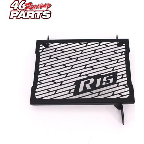 Black Motorcycle Accessories Radiator Guard Protector Grille Grill Cover For Yamaha R15 Tracer YZF-R15 2014 2015 2016 2017