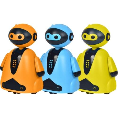 Electric Inductive Robot Toy Follow the Drawn Line Mini Magic Toy