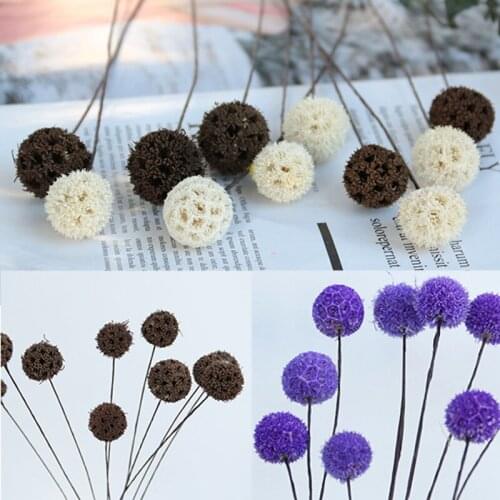 Dandelions Flower Ball Simulation Artificial Fake Flower Photo Props Wedding Holding Flower Never Fade STTA889