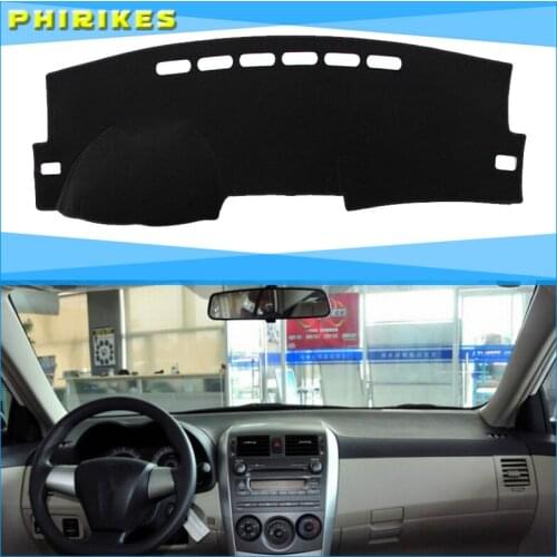 Ar Styling Dashmat Dash Mat Dashboard Cover Pad Sun Shade Protect Carpet For Toyota Corolla E140/E150 2006 2007 2008 2009 -2013