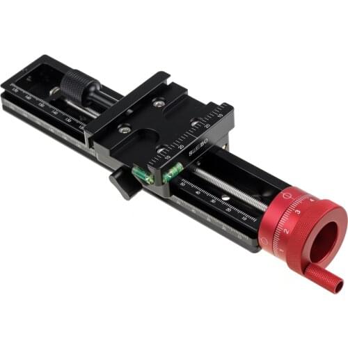 Swebo LS18 Macro Focusing Slide Rail,Red,Accuracy 0.04mm