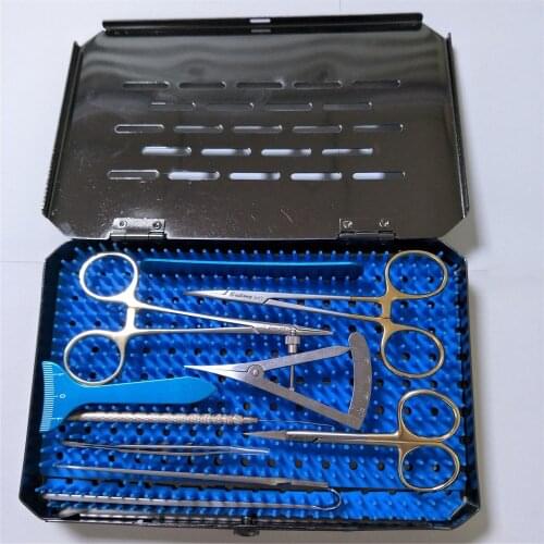 Ophthalmic plastic Simple double eyelid instrument set