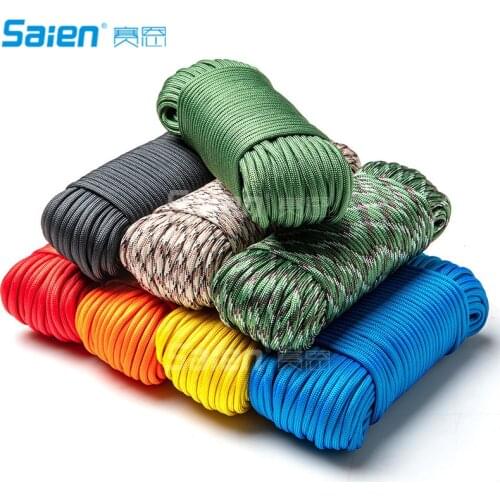 31 Meters Dia.4mm 9 stand Cores Paracord for Survival Parachute Cord Lanyard Camping Climbing Camping Rope Hiking Clothesline