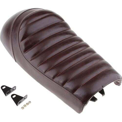 Retro Cushion Cafe Racer Seat Vintage Hump Style Universal for Motorcycle
