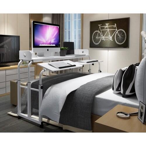 Folding Desk Computer table Double mesa can tilt table nursing table Laptop desk across the bed