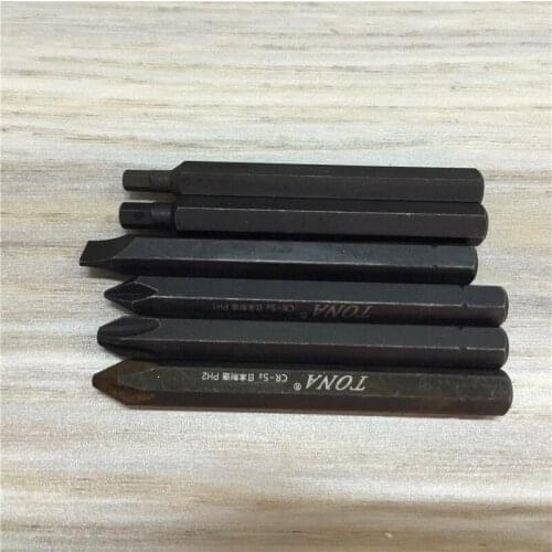 STARPAD For Impact Bits Impact Screwdrivers Chrome Vanadium Alloy Steel Super Hard Magnetic (6PCS) Free Shipping