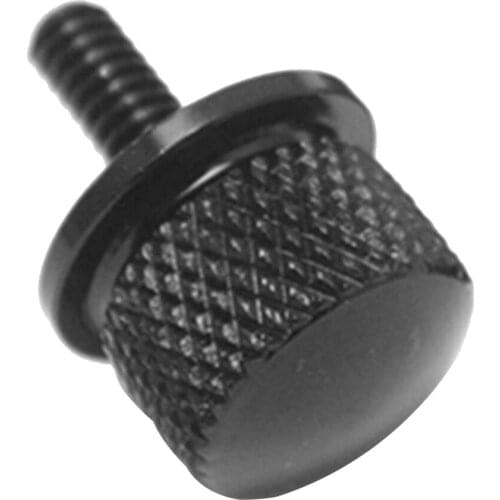 For Harley 1/4' 20 Thread Knurled Head Screws Cap Rear Seat Quick Mount Bolts 0.6cm High Quality Aluminum Made