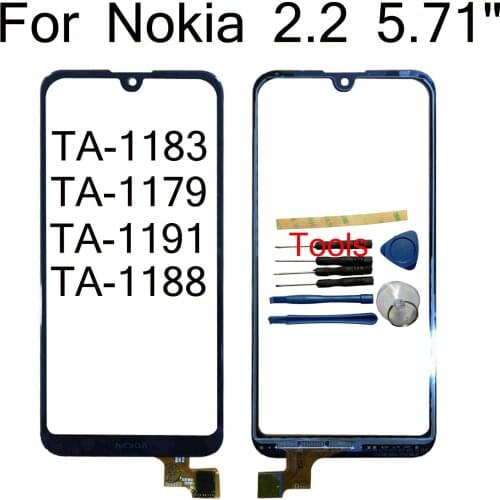 OEM For Nokia 2.2 5.71" TA-1183 TA-1179 TA-1191 TA-1188 Outer Glass Touch Screen