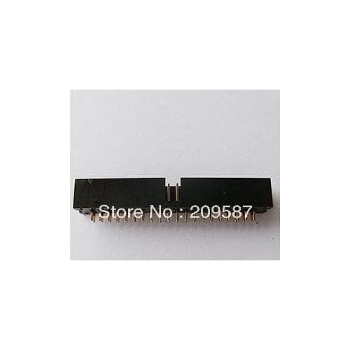 10x DC3 40 Pin Shrouded Male Header Connector 2.54mm