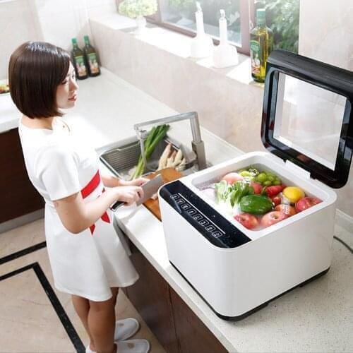 12L Ultrasonic Cleaner Degas Timer Heating Household Jewelry Cleaning Denture Glasses Fruit Tableware Washing Machine
