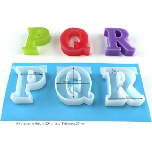 29Pcs Large 3D Love Home Family Letter Resin Mold Kit DIY Table Decor Art Craft A0NF