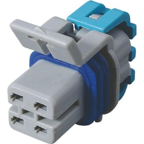 5/10Sets 4Pin Delphi Gm Ls2 O2 Housing Plugs Sealed 4 Way Female Automotive Electrical Connector 12176896 "