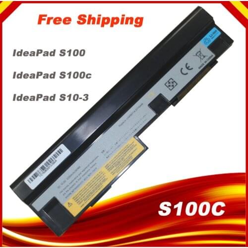 HSW 4400mAh 11.1v laptop battery for Lenovo IdeaPad S100 S10-3 S205 S110 U160 S100c S205s U165 L09S6Y14 L09M6Y14 6 cells