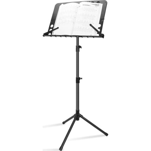 Wholesale Musical Instrument Accessories Portable Height 1.7 Meters Ultralight Music Stand Height Adjustable Music Stand