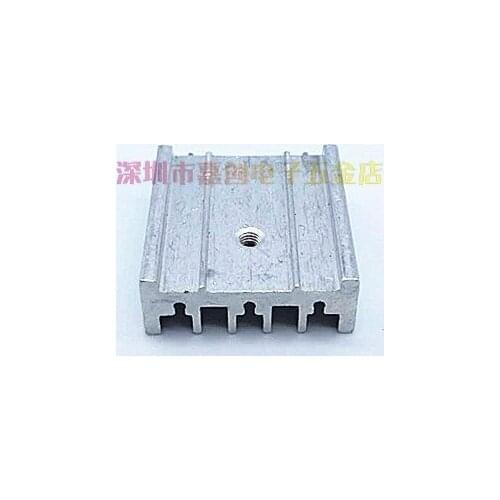 Free Ship 20pcs TO-220 Aluminum Heatsink 27*10*28MM Length Cooling fin for Transistor IC Module Components PCB Cooler Radiator