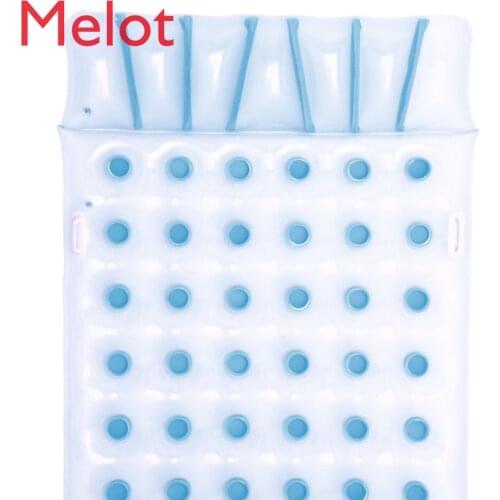 Double Water Floating Bed Adult and Children Thicker Inflatable Float Baby Floatation Bed Water Chair Sofa Floating Swimming