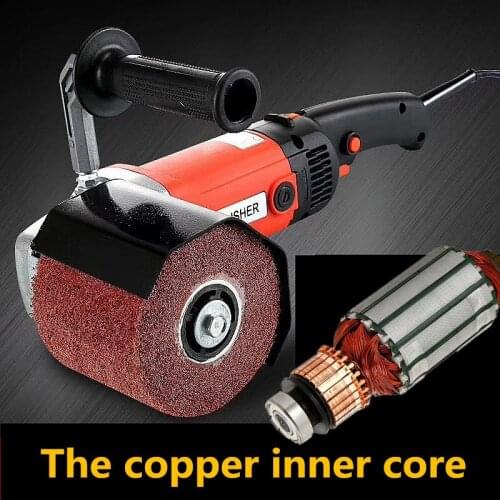 220V Electric Metal Wire Drawing Machine Portable Polishing Machine for Stainless Steel Polishing Treatment