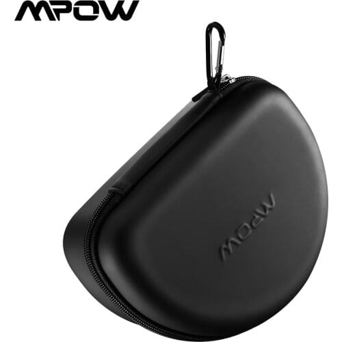 Mpow Headphone Carrying Case Universal Outdoor Storage Protective Bag Pouch for Foldable Headsets Over-ear Foldable Headphones