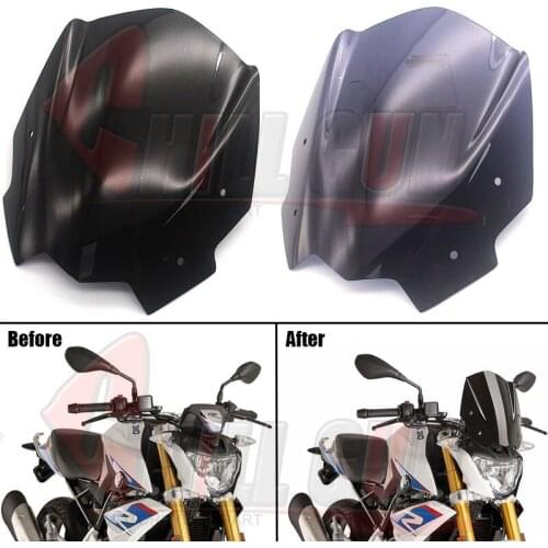 Fit For BMW G310R G310 R 2016 2017 2018 G310-R '16-'18 G-310R Motorcycle Sports Windscreen Windshield Wind Deflector Viser VIsor