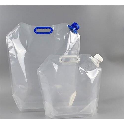 5L Folding Water Bag Light Custom Sports Outdoor Travel Camping Mountaineering Portable Storage Water Bag