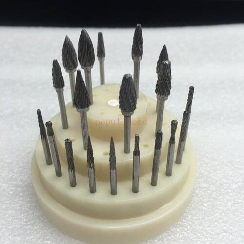 Dental Polishing Drills Dental Lab Technician Tools Tungsten Steel Dental Lab Burrs Tooth Drill