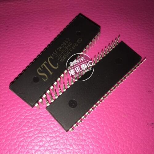 100% New&original In Stock STC15F2K08S2-28I-PDIP40 STC