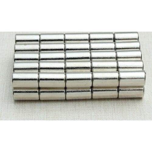 100pcs N52 Strong Neodymium Magnets Discs Cylinder Rare Earth 6x10mm