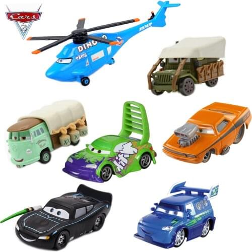 27 Style Disney Pixar Cars 3 2 Diecast Metal Cars Toys For Kids Lightning McQueen Cartoon Models Car Toy Boy Christmas Gifts