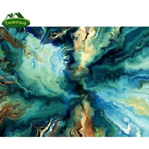 YUMEART Diamond Painting Cross Stitch Abstract Painting Wall Painting of Rhinestone Diamond Embroidery Diamond Mosaic Home Decor