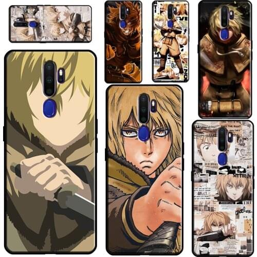 Thorfinn Vinland saga anime For OPPO A31 A53 2020 A5 A9 A1K A15 A3S A5S A52 A72 A92 A83 A91 A93 Reno2 Z F5 F7 Case