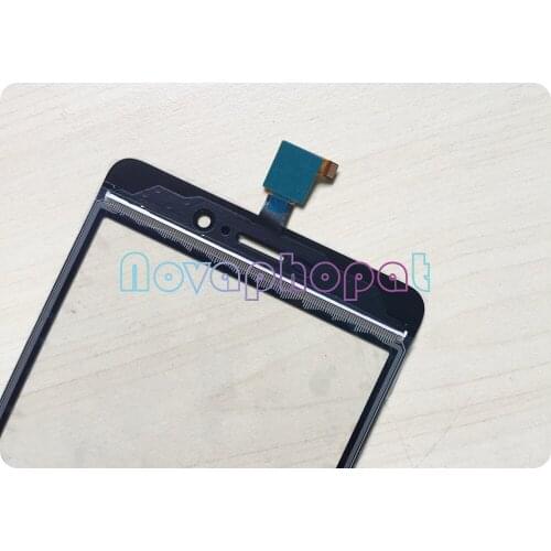 Novaphopat Black Touchscreen Sensor For Blu Life XL L030L L030 Touch Screen Digitizer Glass Panel Screen Replacement + tracking