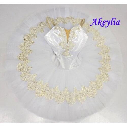 Child White Swan professional ballet tutu kids girls ballerina costume contemporary party dance costumes ballet tutu adult 19060