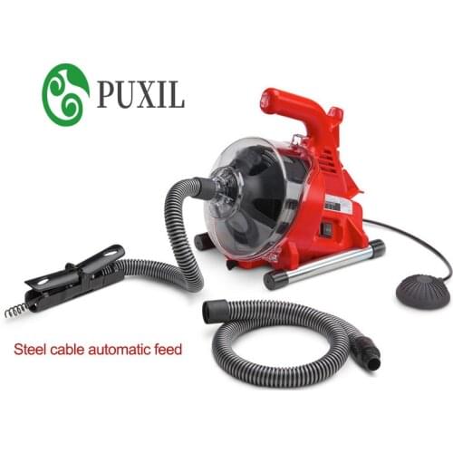 Dredging toilets Pipe dredger sewer household electrical pipe dredging machine toilet kitchen block artifact tool