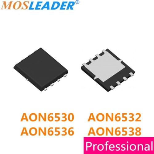 Mosleader AON6530 AON6532 AON6536 AON6538 DFN5X6 100PCS 1000PCS N-Channel 30V Chinese High quality