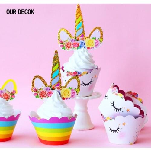 OUR DECOK Cake Toppers