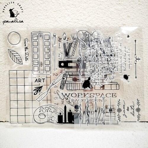 Panalisacraft 4 style vintage Transparent Clear Silicone Stamps for DIY Scrapbooking/Card Making/Kids Crafts Decoration Supplies