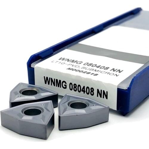 WNMG080408 NN LT10 Carbide inserts for external turning tools lathe tools cutting tools turning tools WNMG 080408Turning inserts
