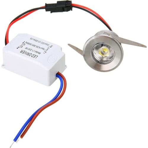 1pc LED Mini Spotlight Lamp 1W/3W Recessed Ceiling Mounted Downlight Ceiling Light Showcase Lights Hot Selling