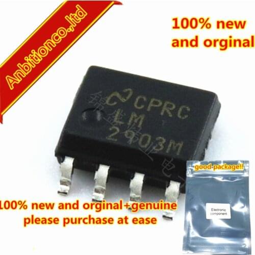 10pcs 100% new original LM2903M LM2903MX SOP8 SILICON MONNOLITHIC INTEGRATED CIRCUIT in stock