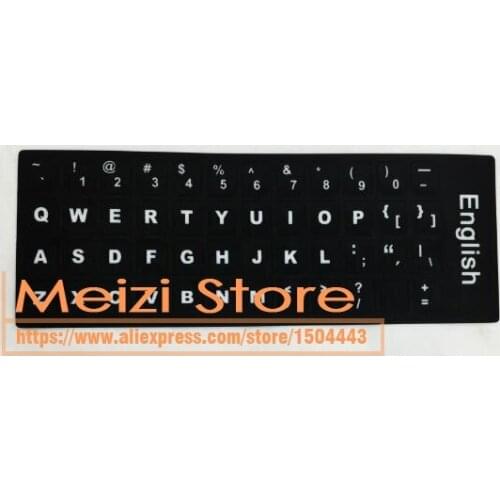 100pcs EN English Notebook Keyboard Stickers For Macbook Air Pro Retina 11 13 15 Laptop Notbook Keyboard Cover Protector Sticker