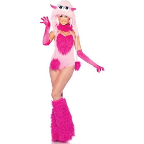 2017 Pink women cosplay unicorn costumes sexy halloween costumes for women animal costumes party carnival costume